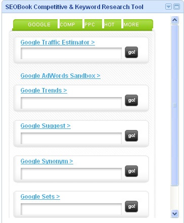 Top 3 Google Gadgets to SEO Your iGoogle Home Page