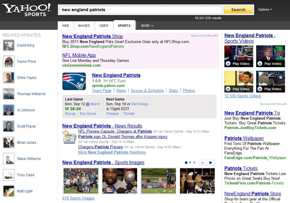 Yahoo! Search Launches New Design and Features