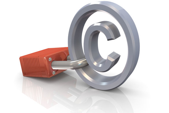 Copyright sign. Copyright sign.