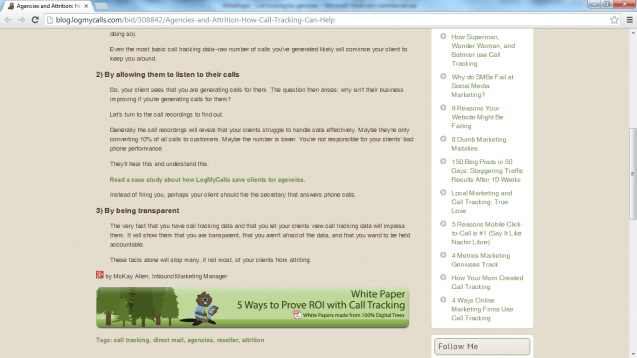 Blog.LogMyCalls.com Blog.LogMyCalls.com