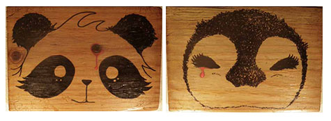 Penguin and Panda Paintings to raise funds for Dana Lookadoo