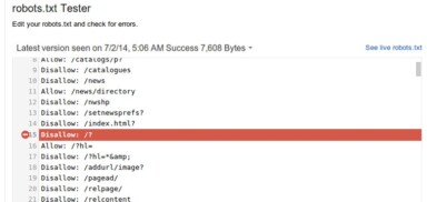 Google Launches Official Robots.txt Testing Tool