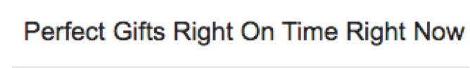 BlueNile Subject Line Subject Line