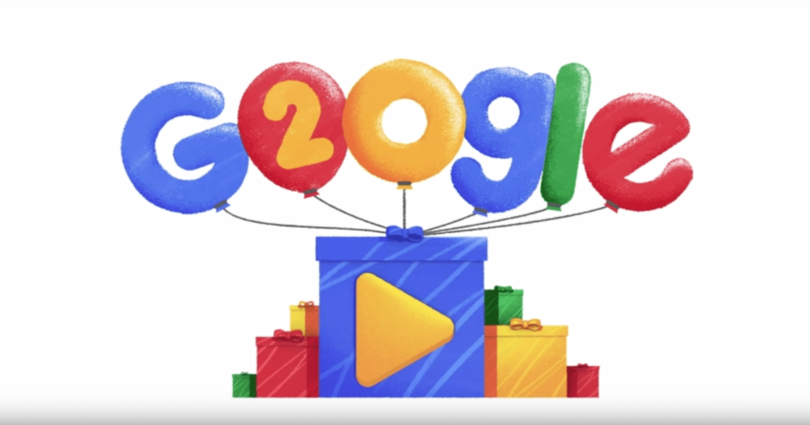 Google Celebrates 20th Birthday With Doodle, 17 Search Easter Eggs
