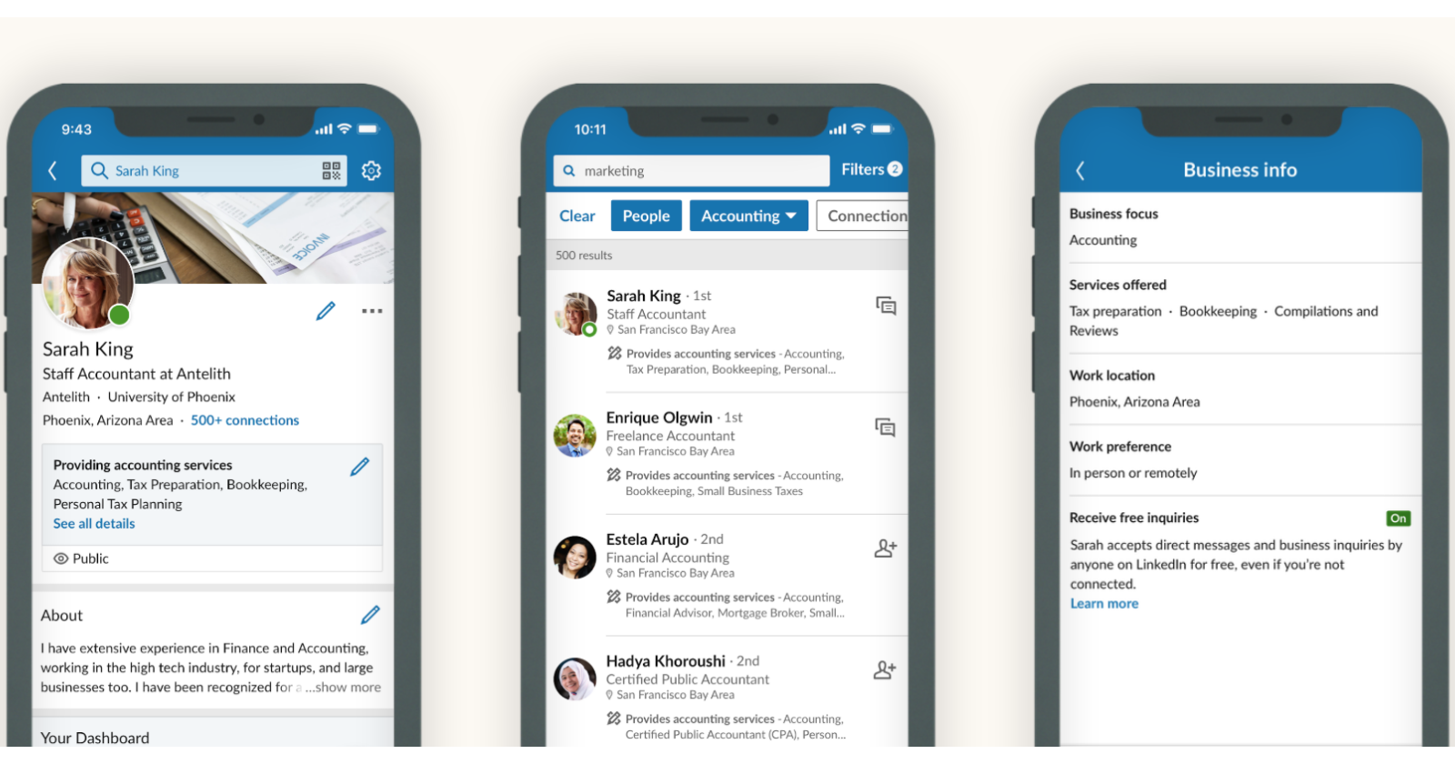 LinkedIn Users Can Now List the Services They Offer on Their Profile