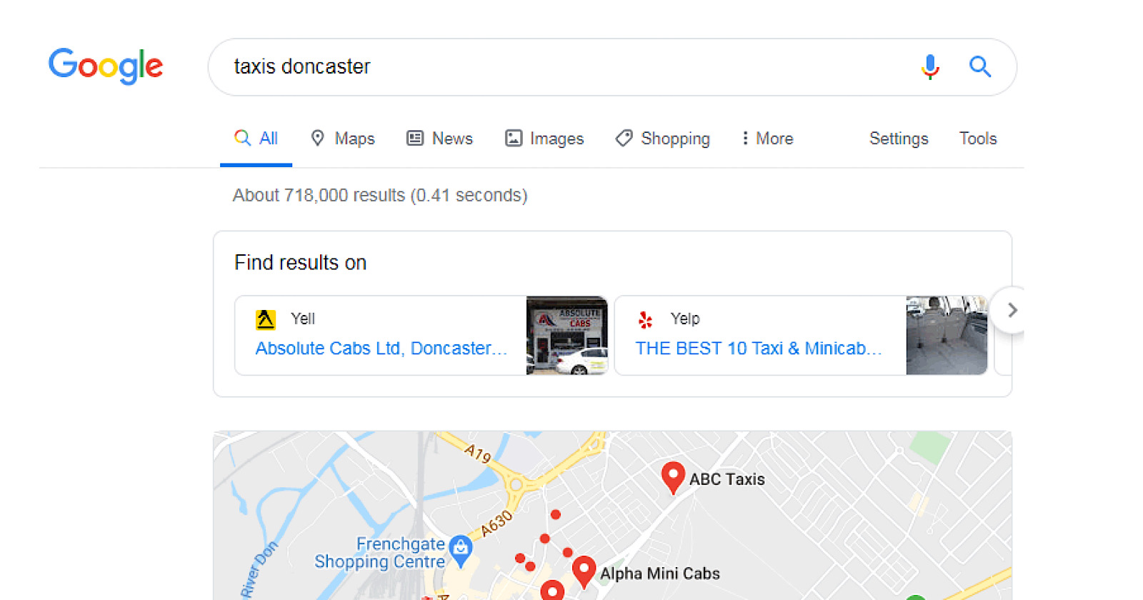 Google Displays Prominent Links to Third Party Services in Local SERPs