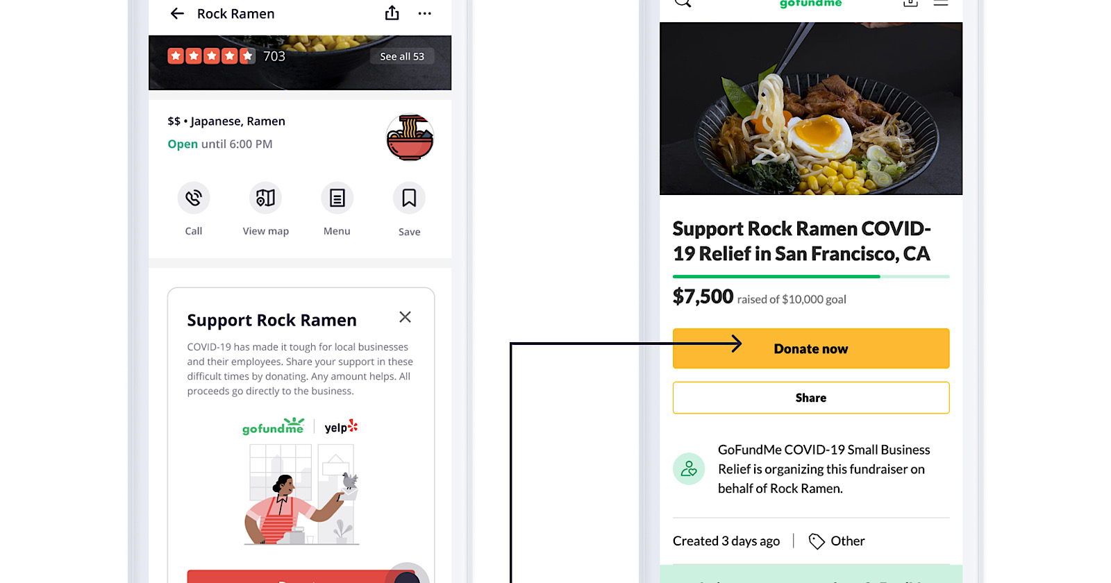 Yelp Lets Users Donate to Small Businesses in Response to COVID-19 Closures