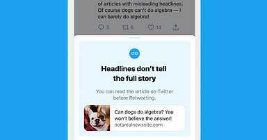 Twitter Says More Users Clicking Links Before Retweeting