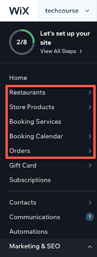 Wix Dashboard Page Manager
