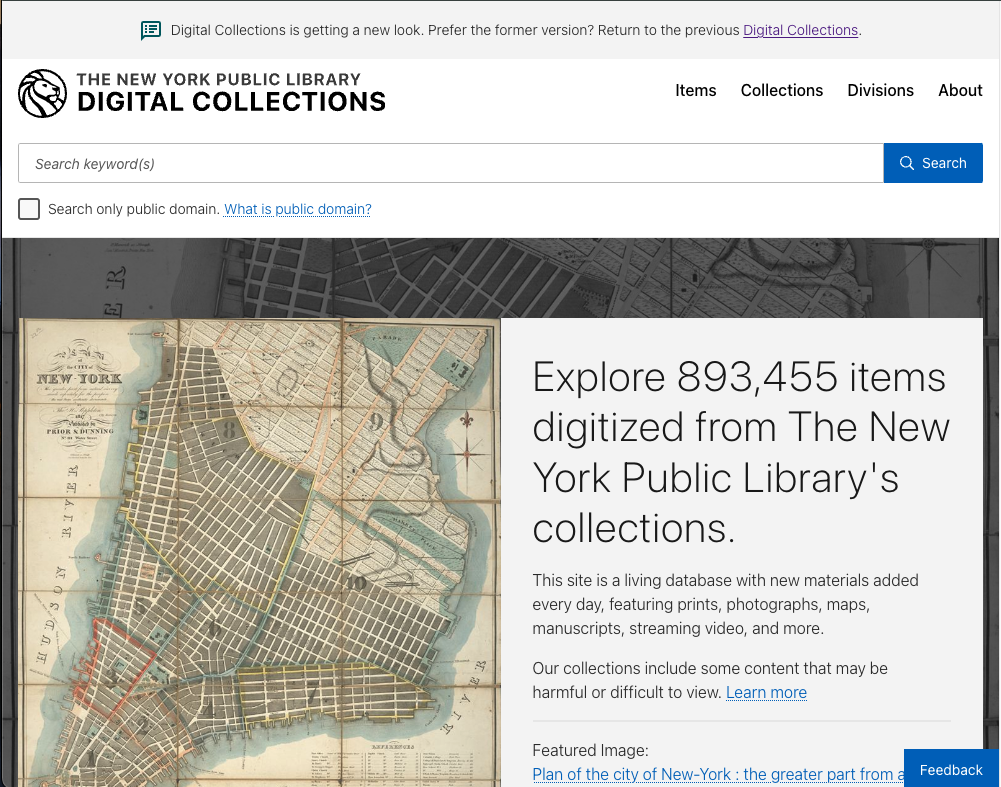 NYPL Digital Collections